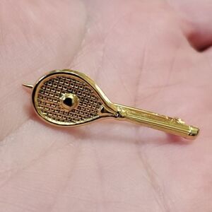 Navika USA gold tone tennis pin